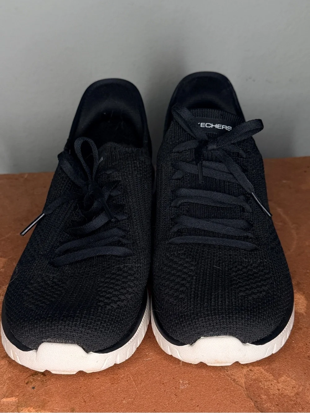 Skechers Black Slip-Ins Athletic Shoes